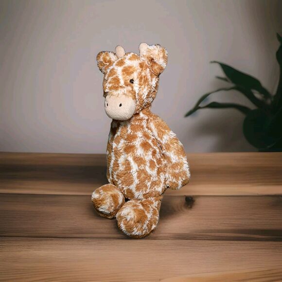 Jellycat | Toys | Jellycat Puffles Giraffe Medium Soft Toy Plush ...